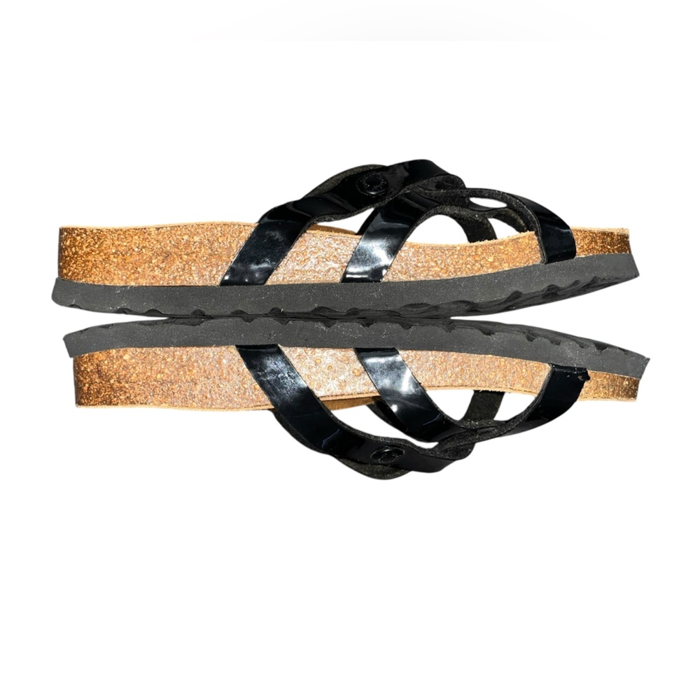 Birkenstock Betula Vinja Black Patent Sandals Size 38 (US 7) - Picture 6 of 8